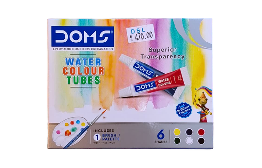 DOMS WATER COLOUR TUBES