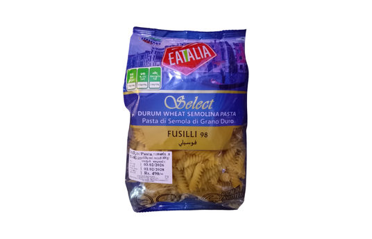 EATALIA DURUM WHEAT SEMOLINA PASTA FUSILLI 400G