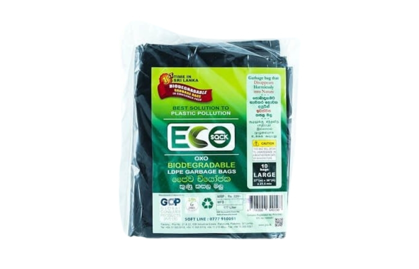 ECO GARBAGE BAGS 10 LARGE