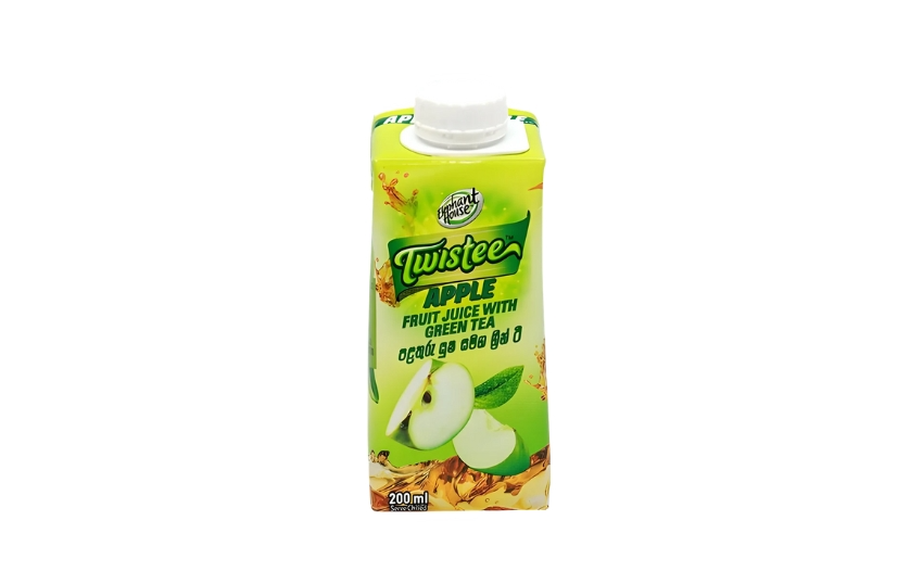 ELEPHANT HOUSE APPLE JUICE WITH GREEN TEA 200ML