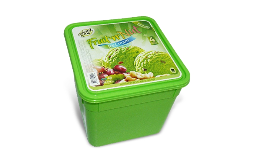 ELEPHANT HOUSE FRUIT & NUT ICE CREAM 4L