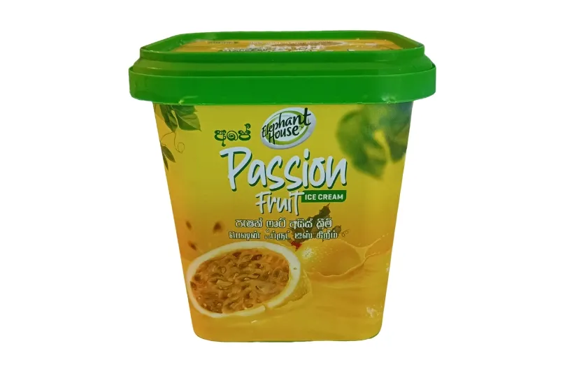 ELEPHANT HOUSE PASSION FRUIT ICE CREAM 900ML