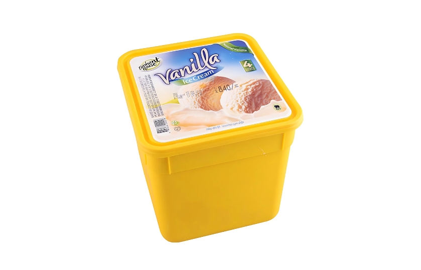 ELEPHANT HOUSE VANILA ICE CREAM 4L