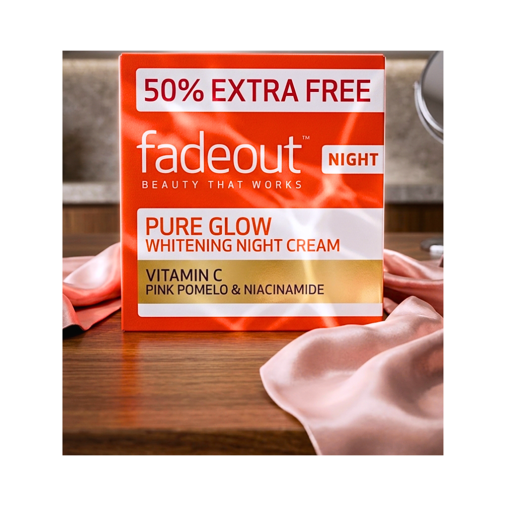 FADEOUT PURE GLOW WHITENING NIGHT CREAM 75ML