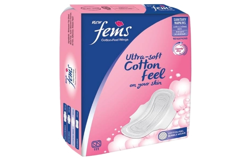 FEMS COTTON FEEL WINGS 16 PCS