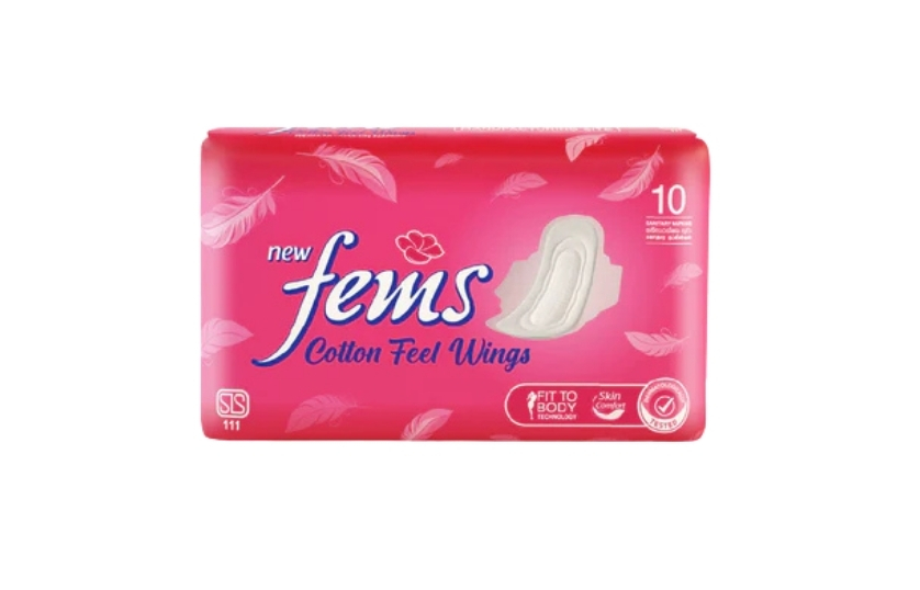 FEMS SANITARY NAPKING COTTON FEEL 250G