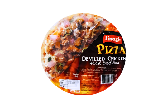 FINAGLEDEVILLED CHICKEN PIZZA M