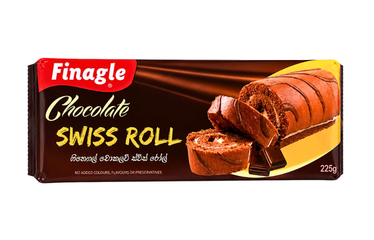 FINAGLE CHOCOLATE SWISS ROLL 225G
