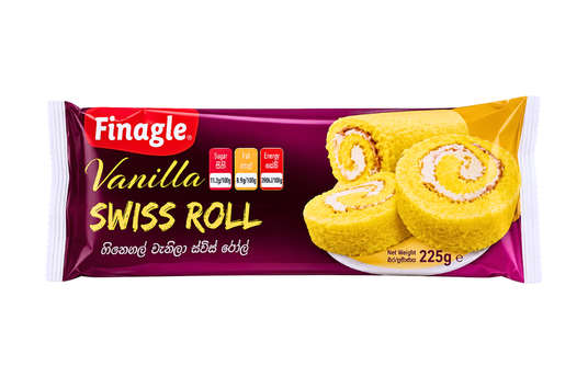 FINAGLE VANILLA SWISS ROLL 225G