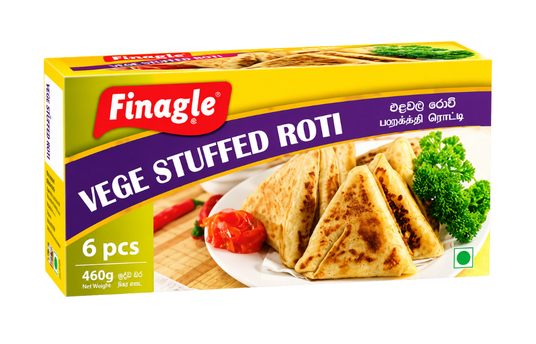 FINAGLE VEGE STUFFED ROTI 6 PCS