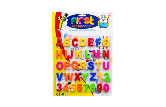 FIRST CLASSROOM LETTER & NUMBERS MAGNETIC SET 