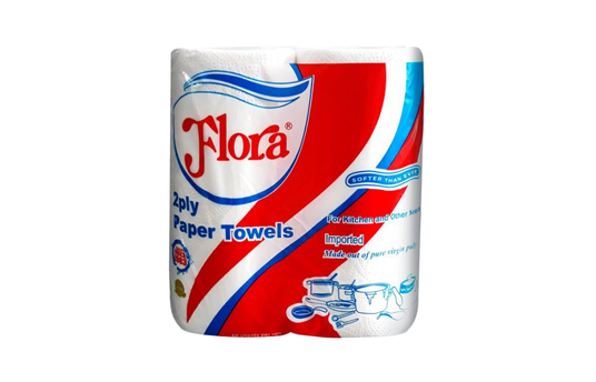 FLORA 2 PLY KITCHEN PAPER TOWELS