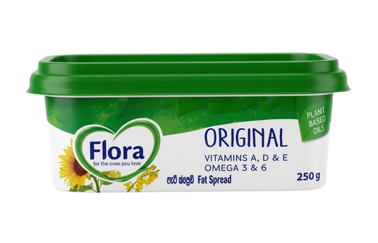 FLORA ORIGINAL FAT SPREAD 250G