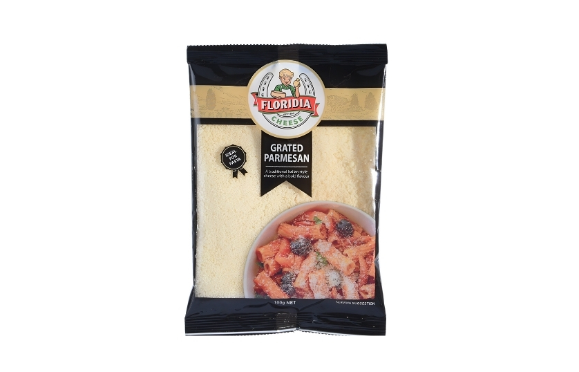 FLORIDA PARMESAN FRESHLY GRATED 100G