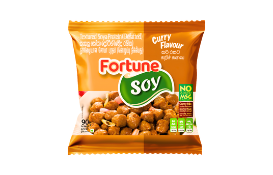 FORTUNE CURRY FLAVOUR SOYA 90G