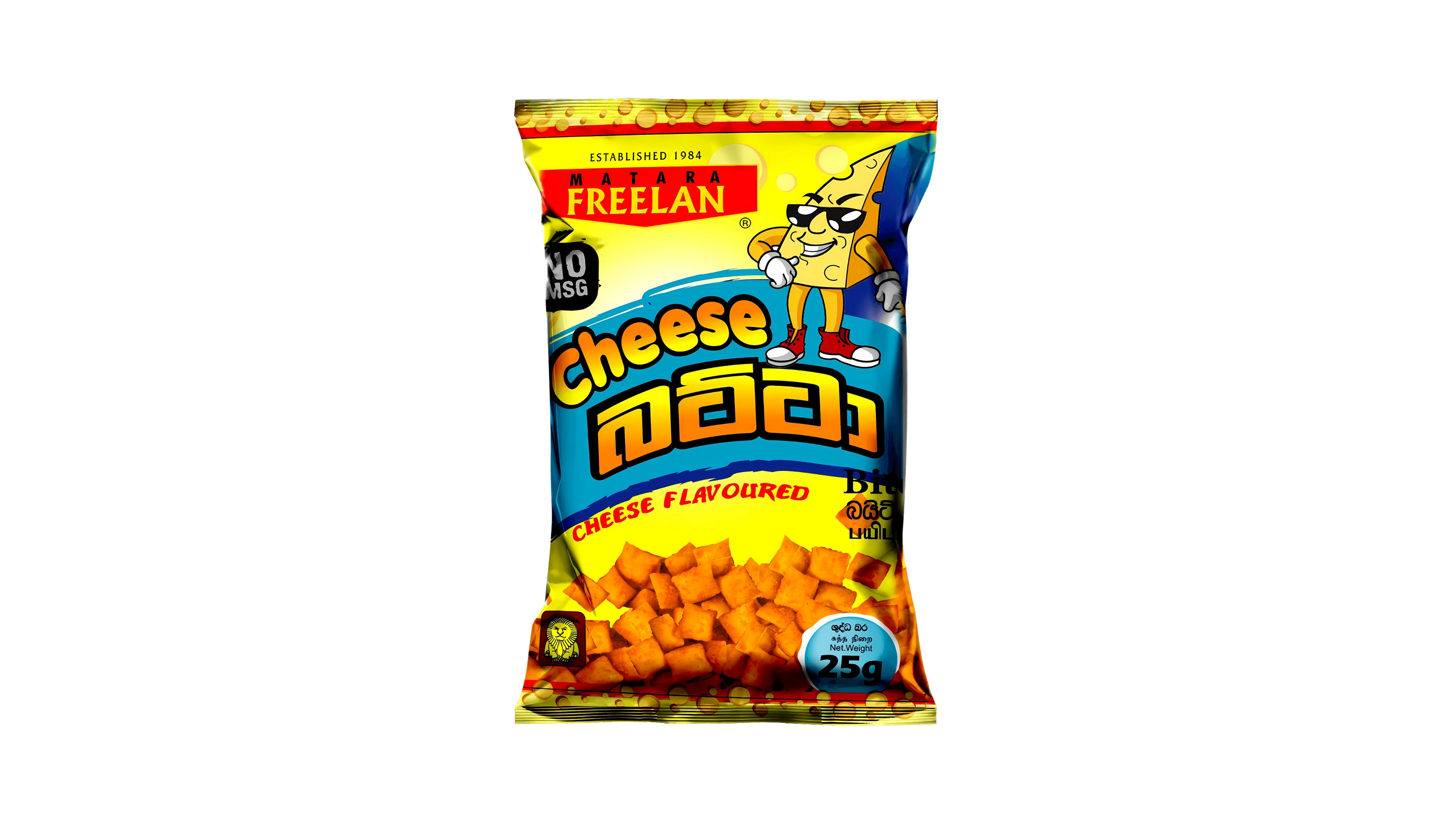 FREELAN CHEESE BITE 25G