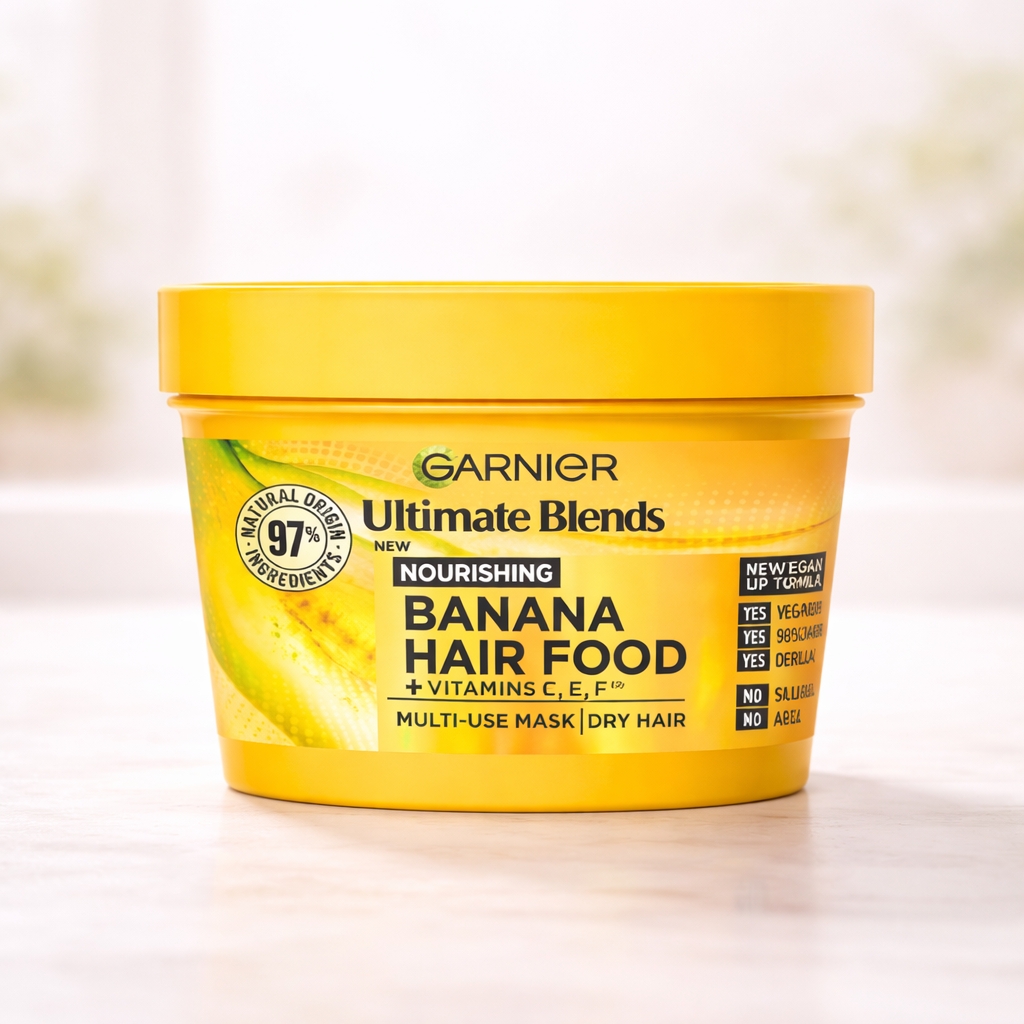 GARNIER HAIR FOOD BANANA 400ML