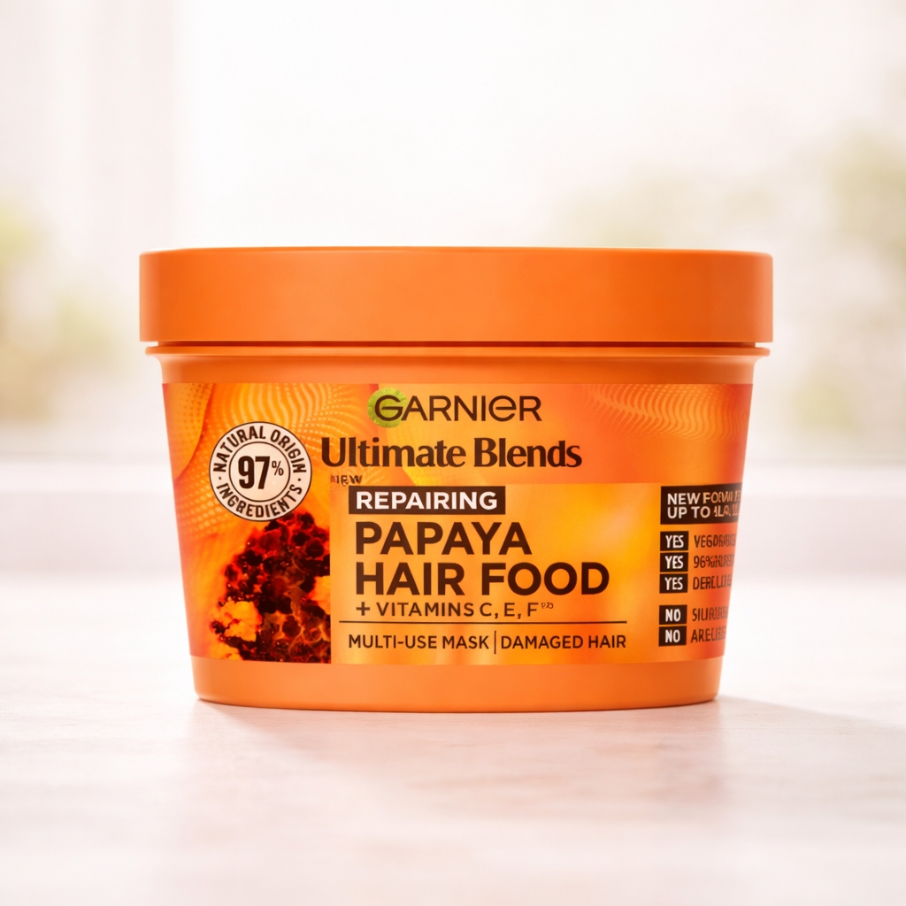 GARNIER HAIR FOOD PAPAYA 390ML