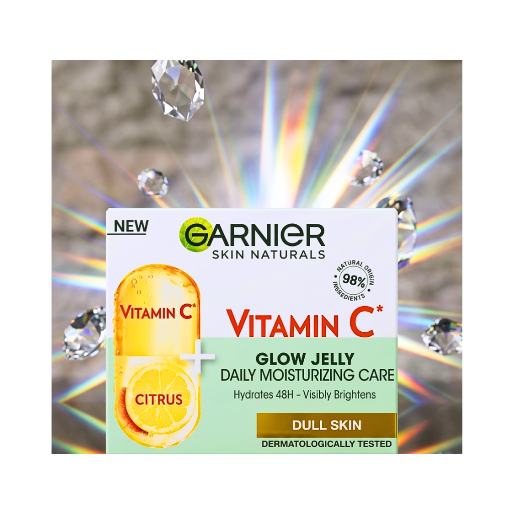 GARNIER VITAMIN C GLOW JELLY DAILY MOISTURIZING CARE 50ML