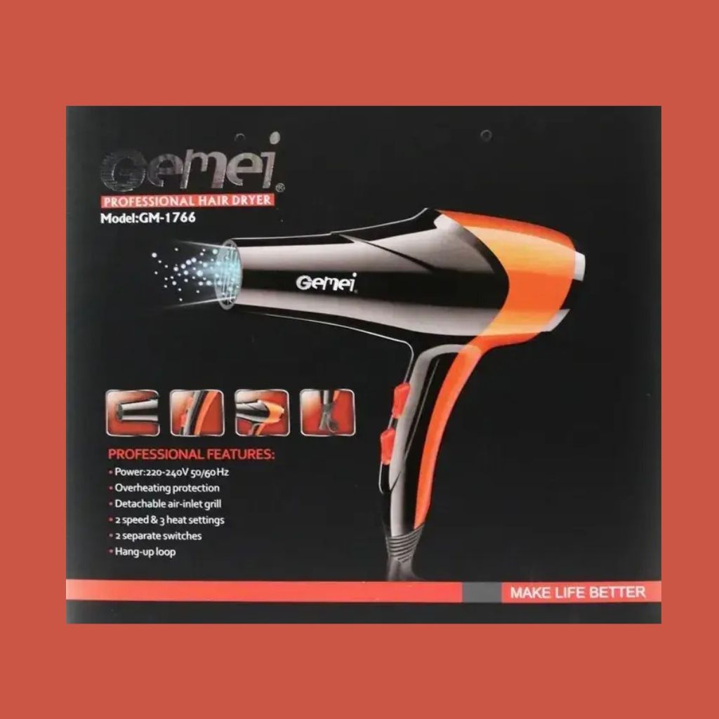 GEMEI PROFFESIONAL HAIR DRYER GM1766