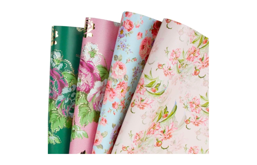 GIFT WRAPPING PAPER SHEETS – FLOWER