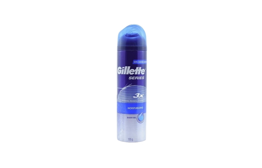 GILLETE SERIES MOISTURIZING SHAVING GEL 195G