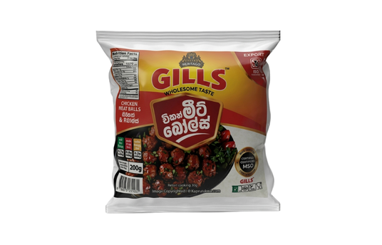 GILLS  CHICKEN MEAT BALLS 200G