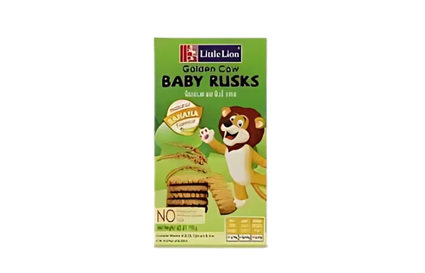 GOLDEN COW BABY RUSKS 110G(BANANA)