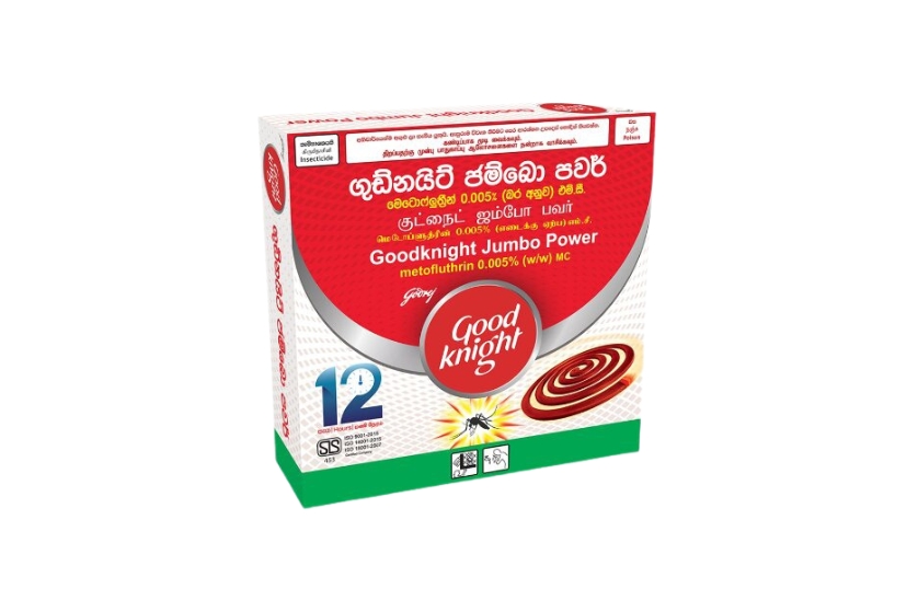 GOODKNIGHT JUMBO POWER RED 10 COILS