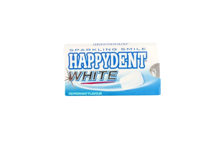 HAPPYDENT SPARKLING SMILE WHITE PEPERMINT FLAVOUR 10.2G