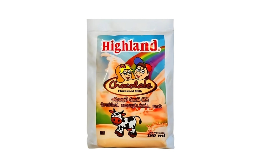 HIGHLAND CHOCOLATE FLAVOURED MILK 180ML