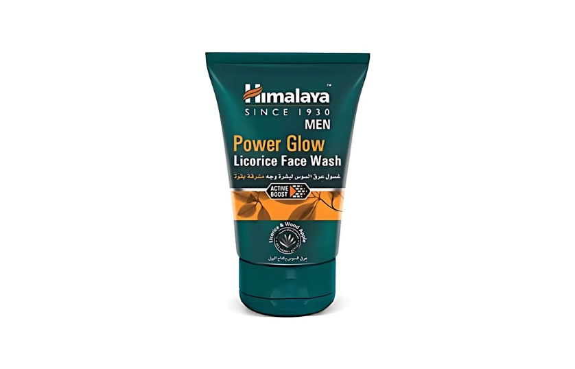 HIMALAYA HERBALS MEN POWER GLOW LICORICE FACE WASH 100ML