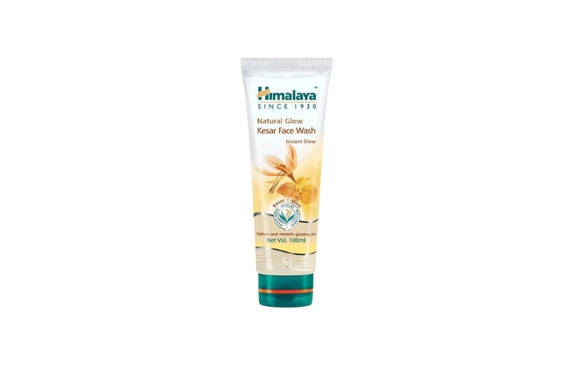 HIMALAYA NATURAL GLOW KESAR FACE WASH 100ML