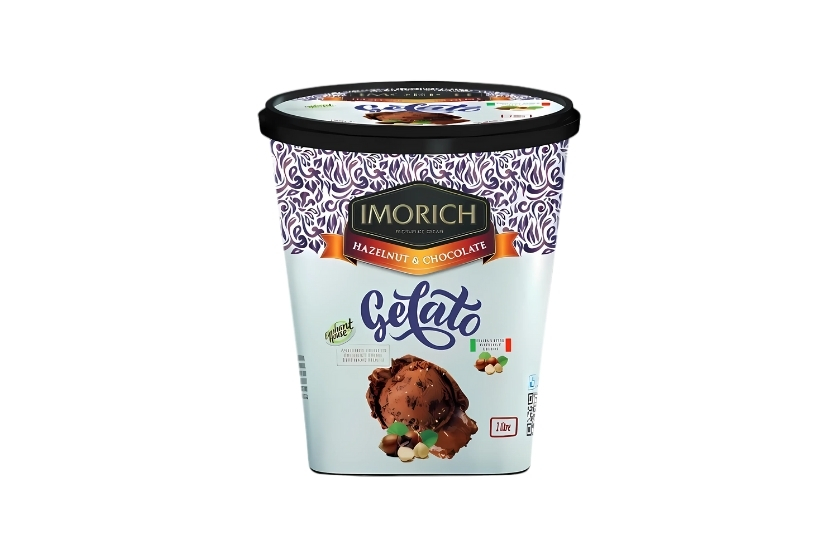 IMORICH HAZELNUT & CHOCOLATE GELATO 1L