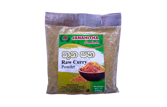 JANAHITHA RAW CURRY POWDER 50G