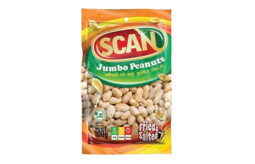 JUMBO PEANUTS FRIED & SALTED 100G