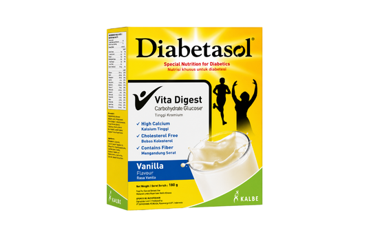 KALBE DIABETASOL VANILA FLAVOUR MILK 180G