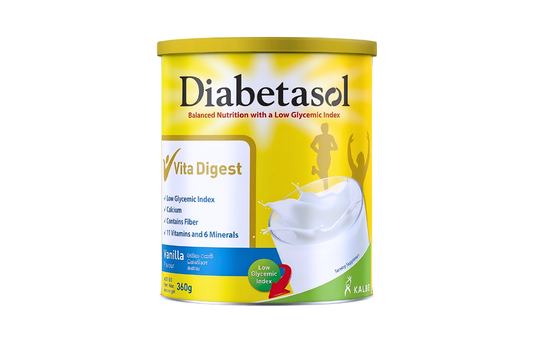 KALBE DIABETASOL VANILA FLAVOUR MILK 360G TIN