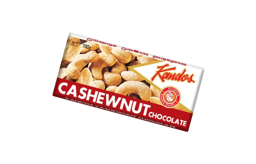 KANDOS CASHEWNUT MILK CHOCOLATE 160G