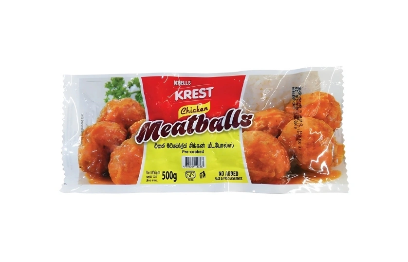 KEELLS KREST CHICKEN MEATBALLS 500G
