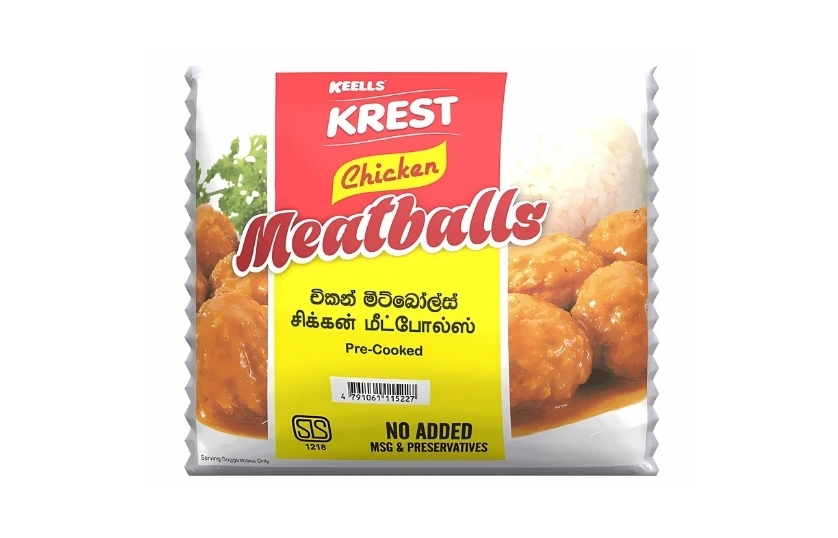 KEELLS KREST CHICKEN MEATBALLS  100G