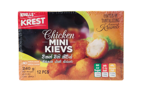 KEELLS KREST CHICKEN MINI KIEVS 240G