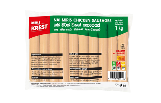 KEELLS NAI MIRIS SAUSAGES 1KG
