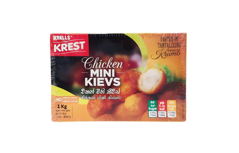 KEELS KREST CHICKEN MINI KIEVES 1KG