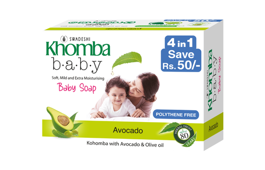 KHOMBA BABY SOAP AVOCADO 4 IN 1