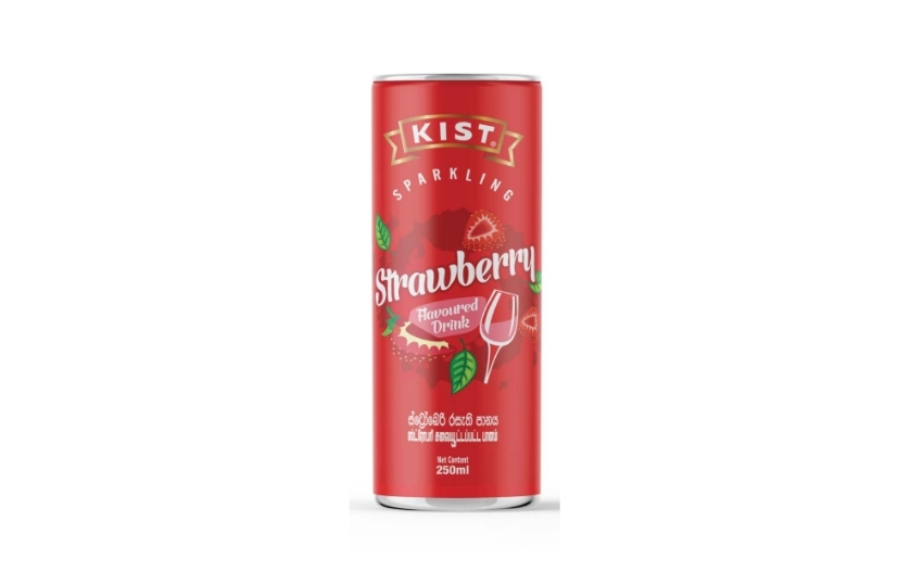 KIST SPARKLING STRAWBERRY FLAVOURED DRINK 250ML