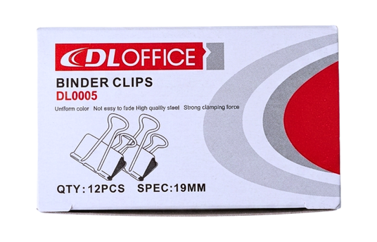 KMS BINDER CLIP 19MM