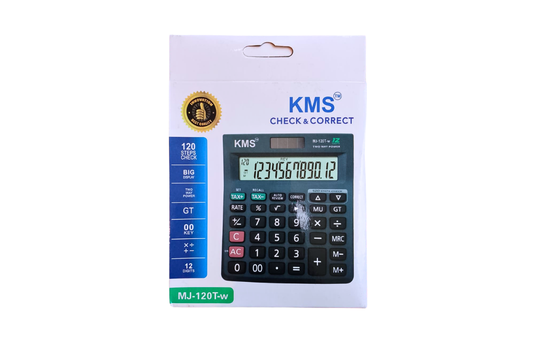 KMS ELECTRONIC CALCULATOR MJ-120