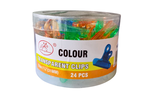 KMS PLASTIC BULDOG CLIP 31MM