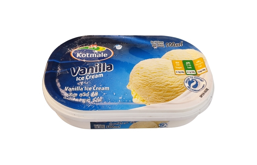 KOTHMALE VANILLA ICE CREAM 500G